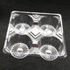Disposable transparent transparent quatre tasses 12346 tasse de tasse de tasse de tasse de tasse de tasse de tasse de tasse de lait épaissie