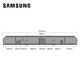 Samsung (Samsung) HW-Q990F/XZ ATMOS 11.1.4 Kanäle Wireless Surround Projector TV-Spiel Audio Echo Wall Home Theatre HDMI2.1 Intelligente App-Kontrolle