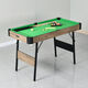三合一台球桌 运动多功能儿童台球桌5合1折叠足球机双人互动亲子 TM-4882(彩标款2合1)多层实木板