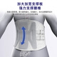WSpen Cinturón de cinturón alemán y hernia de disco lumbar Calidez y calor Cepa muscular lumbar Soporte de cintura Artefacto Cinturón de dolor Cinturón cintura Arnés de cintura Hombres y mujeres Estilo de apoyo fuerte L Tamaño de la cintura Circune de 2 pies 4-2 pies 8