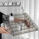 KAMAN cosmetics storage box transparent acrylic storage rack dressing table ladder skin care products eye shadow palette perfume display rack seven layers transparent/storage rack 1