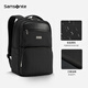 新秀丽（Samsonite）男士双肩包通勤出差商务高端背包16英寸电脑包大容量旅行书包 NU4 黑色 16英寸