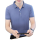 
AEXMERE short-sleeved T-shirt men's summer Polo business casual shirt youth lapel versatile solid color white QY682 comfortable M