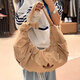 Adidas (Adidas) Clover Tailentasche Herrenbeutel Frauenbeutel Sportbag Umhängetasche mit Wolken Croissant Bag Crossbody Casual Bag Ka9272 warmes Sand Farbe große Größe 33*48 cm, vorbehaltlich der physischen Gegenstände der Theke