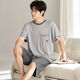 
Arctic velvet (Bejirog) modal men's pajamas set summer shorts shorts thin summer ice silk feel loose casual large size home G[6623] modal shorts-cool and breathable L [recommended 100-120 Jin [Jin equals 0.5 kg]]