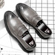 
Ruan Dai (RUANDAI) Doudou shoes men's trendy British style lazy loafers business formal wear breathable casual leather shoes 9715-D black 38