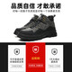 Chaussures européennes et américaines de Dun a importé des chaussures de protection du travail pour les chaussures de quatre saisons résistantes aux hommes. Les chaussures de protection du travail élevé ne sont pas fatiguées après avoir porté pendant longtemps. Chaussures de protection légères résistantes à l'usure. 679 Coton noir chaud et hiver 39
