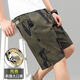 [Dünne reine Baumwolle] Shorts Herren Sommer lose Hosen Herrenhosen Arbeiten Hose große Shorts Herren Beachhose 699 Ziegelrot 5xl