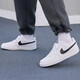 耐克（NIKE）男子运动休闲鞋COURT VISION运动鞋DH2987-101 白黑 42.5 