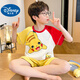 
Disney baby new girls pajamas summer short-sleeved cartoon thin children girl boy cute home suit medium big children YR-short round-6630 color-inserted dormitory 170 10 yards recommended height 105-115CM