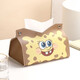 Cute Cartoon Hand Storage Bag for Men and Women Can Hold Tissue Bags and Cosmetics SpongeBob SquarePants Yellow