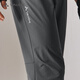 VAUDE quick-drying pants for men's outdoor business casual pants soft anti-wrinkle moisture-absorbing and sweating light and breathable hiking straight trousers Berg gray-701 [New style] L