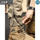 Jeep Spirit Jeep Pure Cotton Work Pants pour hommes et femmes au printemps et à l'automne Summer Live Broadcast Même style Pantalon à attaches décontractés Pantalons de sport lâche Khaki (Summer Style 679) 28 85-100Jin [Jin est égal à 0,5 kg]