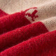Dudu Famille bébé pull rouge Vêtements d'hiver Boy Festif New Year Vêtements tricotés Pull d'hiver Filles mignons vêtements d'hiver Vêtements pour enfants Rice Bear 80