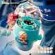 Disney Strawberry Bear Popcorn Machine entièrement automatique mini-bricolage Appareils quotidiens Real Cooking Cooking Toys 3-9th Birthday