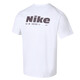 Camiseta de manga corta Nike (Nike) 2025 Summer New Hyverse Dri-Fit Men's Sipado de secado rápido Halfeding Top blanco/burdeos/plata HV4882-100 Drying rápido L de secado rápido