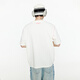 Guyuka (Guuka) Trendy T-Shirt für Männer kurzärmeliges Paar Outfit Sommer 2025 Neues Kleider Bottoming-Hemd halbe Ärmel Casual Style White F6628 S