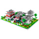 Jiqile Suzhou Garden Puzzle Building Building Building Puzzle 2025 New Children's Birthday Gift Elf Flower Sea Castle 9856 particules + éclairage / haut près