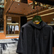 
KLEDBOY Aisha Handicraft F6636 simple style hooded short-sleeved summer breathable loose men's niche design versatile T-shirt Black M [90-110]