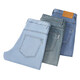 Laiser Tennis summer thin jeans for men loose straight-leg trendy brand handsome versatile trendy casual pants thin 1278 blue 28 waist 2 feet 1