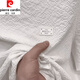 皮尔卡丹（pierre cardin）2025新款夏季冰丝肌理感绣标圆领男士短袖时尚半袖百搭轻奢T恤男 【夏季短袖】6628白色 M 80-105斤