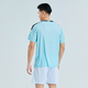 
Kairihu 2025 volleyball uniform set sports men and women custom summer quick-drying breathable volleyball jersey training competition team uniform printing G719A men's light blue top + 201 white pants XL