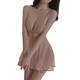 Pyjamas sexy suspension et Sexy Hot Maid Uniforme Pure Nightmares Jupe émotionnelle Sous-vêtements amusants Jupe en dentelle rose + 9756 Net Vêtements Moyenne Taille 80-125 Jin [Jin est égal à 0,5 kg] Expédition confidentielle