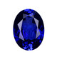 Yibiy Royal Sapphire Collection Tanszanit nackt Stein kann mit glücklichen Stein importiert werden, das natürliche Edelstein -Steinpulver -Duft (8x10 mm) importiert wurde.
