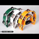Alice (Alice) Schütteln Sie Blumenglocke Doppelring -Trommel Blume Drum Professional Blumenglocke Hand Drum Percussion Instrument KTV Bar, um atb002a atb002a/yw (gelb) aufzumuntern