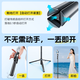 
Zhiguozhe [Five-axis dilobble pole] Self-portable triple phone stand portable travel artifact 360-degree rotating anti-shake three-axis gimbal and shooting live broadcast multi-function