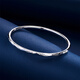 Meluxe PT950 platinum bracelet jewelry platinum bracelet birthday gift for girlfriend and wife, about 7.92g-55mm