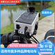 SANQIHU CAR ELÉCTRICO 4870 Generador de viento solar de rango Batería Universal Vehículo de batería Caso de la batería clásica Capas azules Azul Hoja + soporte de manillar