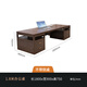 New Chinese style office desk and chair combination all solid wood boss desk president desk simple modern executive desk office furniture 1.8m desk