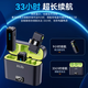ZCJB wireless lavalier microphone anchor sound card live eating broadcast recording outdoor professional noise reduction short video little bee radio microphone karaoke wireless microphone mobile phone computer camera Huangcang one for two Apple Android computer camera universal