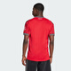 adidas men's football series MUFC H JSY short-sleeved JI7428 red M