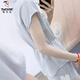 
Woodpecker Fashion Set Women's 2025 Summer Fashion Casual Korean Style Shirt Shorts Two-Piece Pants Set Sky Blue Two-Piece 2XL Recommended 121-135Jin [Jin equals 0.5 kg]