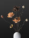 Wasabi luftgetrocknete Blütenschmuck Bouquet Lotus Pods Trockene Äste Blumenarrangement Natures Zen Tea Room Wohnzimmer Dekoration gefälschte Blumendekoration getrocknete Blume Kombination 5009 getrockneter Blütenbeutel