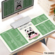 
Three-color cat super large mouse pad excel office shortcut keys computer desktop keyboard desk mat for girls custom learning wrist guard rubber pad writing pad lock edge custom 15816 80 cm x 30 cm x 4 mm
