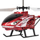 Zhuo Shi [King of Smash] Fernbedienung Flugzeug Hubschraubermodellflugzeug-Drohnenlegierung Ladekinder Spielzeug Jungen Geschenk 4,5-Gewinne Rot [Haarton-Legierungs-Seite Fliegermodell] Standard-Set mit Ladungskabel + Fernbedienung Batterie + Zubehör Pack