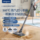 Donlim high-temperature steam cleaner, multi-functional household electric steam mop, floor mopping, window cleaning, sterilization and mite removal, lightweight cleaning machine, New Year's party gift DL-7006 Titanium Gray