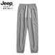 Jeep Spirit High-End Ice Seidenhose 2025 Sommer Neues Produkt leicht faltiges Eis Schnelltrocknen großer Tasche Casual Binde Hosen Herrenhosen Neues Produkt Jeep-6636-khaki S empfohlen 80-110jin [Jin gleich 0,5 kg]