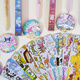 Chendu Sanrio New Blind Box Stift kreativer Cartoon niedliche Ins High-Wert-Presse neutraler Stift Schnell trocken schwarzer Wasser Stift 0 x-6227 Jiyikawa Blind Box Stift zufällig 6 x Single