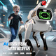 Cojump2025 Neues KI -intelligenter Roboter -Hund -Kinder -Technologie -Programmierprogrammierung Sprache Künstliche Elektro -Fernbedienungs -Kontrolle Jungen Geburtstagsspielzeug Poppy Intelligent Roboter Hund