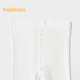 Balabala shopping mall same style girls pantyhose autumn new children's leggings dance socks two pack white tone 00311 7-9 years old 140cm
