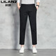 Lilang Men's Ice Silk Casual Starse For Men Summer New New-Point Fashion Универсальный высококачественный бизнес-брюки Thin Khaki YDL9898 28