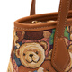 Bolsa de accesorio de oso para mujeres Primavera y verano Nuevo nicho y canasta de vegetales hecha a mano bordada de moda viajando mini bolsas cruzadas