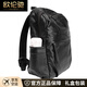 
OULUNCHI [2025 new style] Backpack Gift Top Cowhide Waterproof Computer Bag Fashion Travel Bag Genuine Leather School Bag Black [Can accommodate 15.6-inch computers] 27*40*16CM