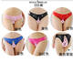 4 packs 80-150Jin Jin is equal to 0.5kg, no-removal underwear, T-pants, pearl thong, feminine open-front suit, large size, 3961 black, 222 black, 2149 black, 233 black, one size fits all