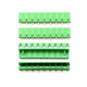 Dafuri KF2EDG 7.62MM terminal block PCB terminal 2P 3P 4P 5P6P7P8P9P12P plug-in 3P bent pin + socket 7.62MM plug-in (1 set)
