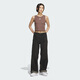 阿迪达斯（adidas）三叶草女装2025夏季新款FAKE DENIM TANK背心KE3892 岩层深土地棕|KE3892 L
